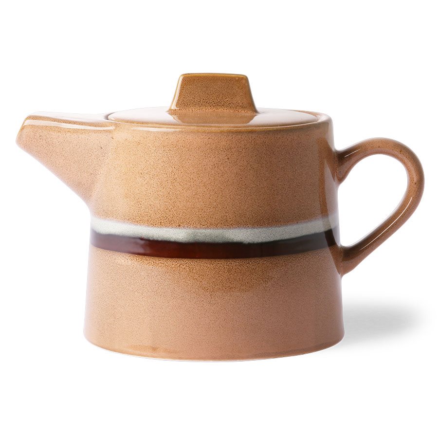 Monarch Beugel Biscuit HKLiving 70s ceramics: tea pot, stream - Sika Wonen