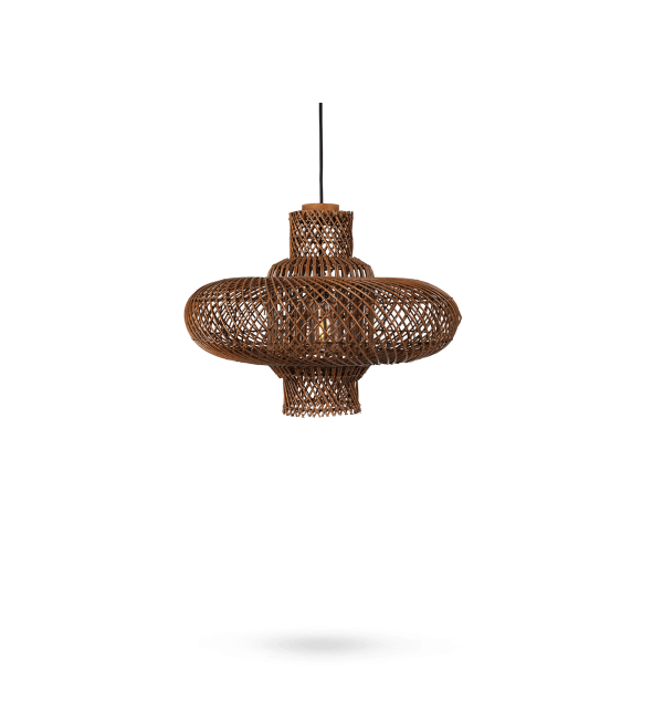 Organo Lampshade Brown