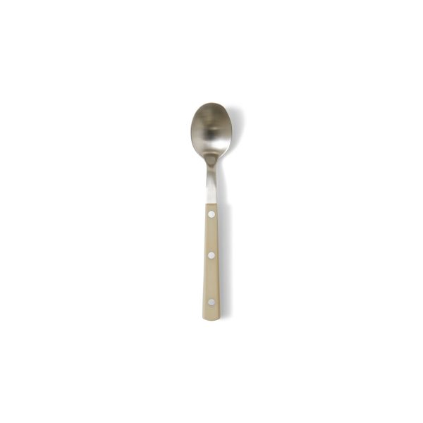 Cutlery dessert spoon, olive